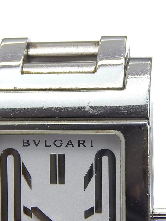 BVLGARI Rettangoro Watches RT39S Silver WhiteDial Stainless Steel Quartz A... main image 8
